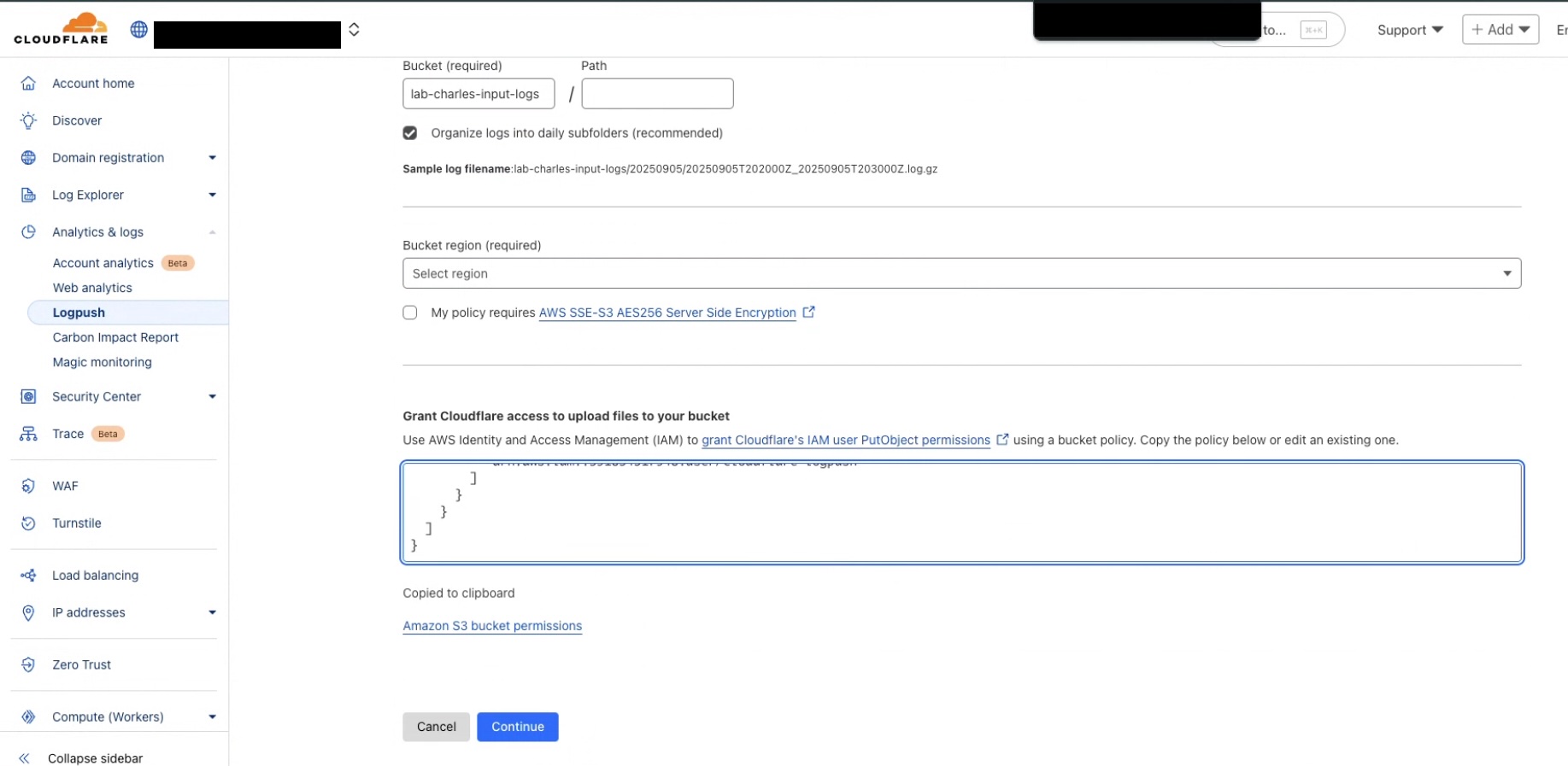 S3 Bucket Permissions 
