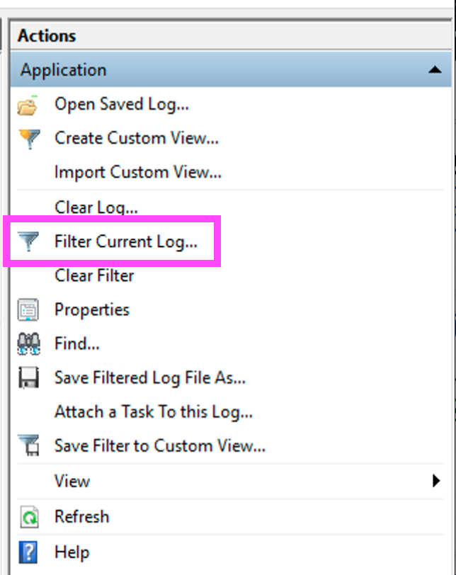 windows Event Viewer General