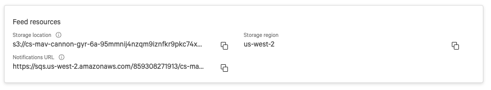 CS FDR Copy notifications URL