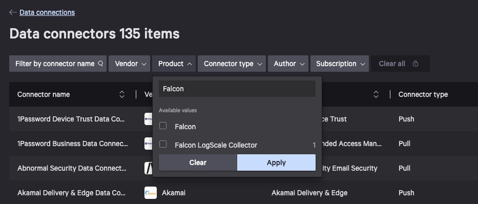 Falcon Logscale collector