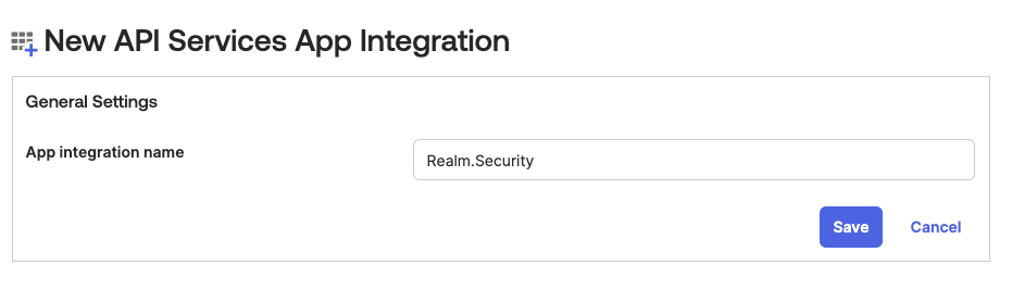 Okta App Integration